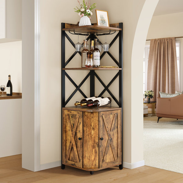 Corner Wine Storage Wayfair